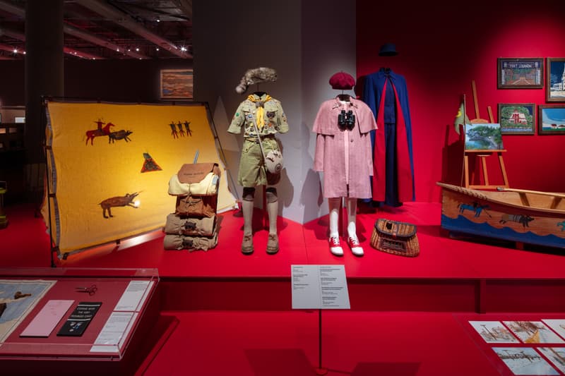 Wes Anderson The Archives exhibit london Design Museum Info announcement