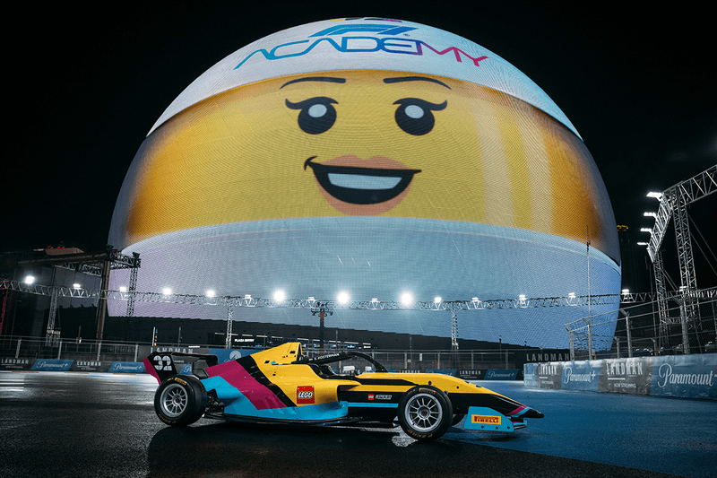 LEGO Is Launching a (Real) F1 Car, With 'LEGO Racing' Joining the F1 ACADEMY Grid in 2026