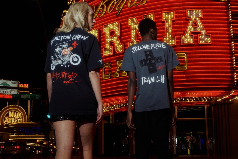 Lewis Hamilton's Plus44 Launches Ralph Steadman Collection collaboration f1 formula one las vegas grand prix
