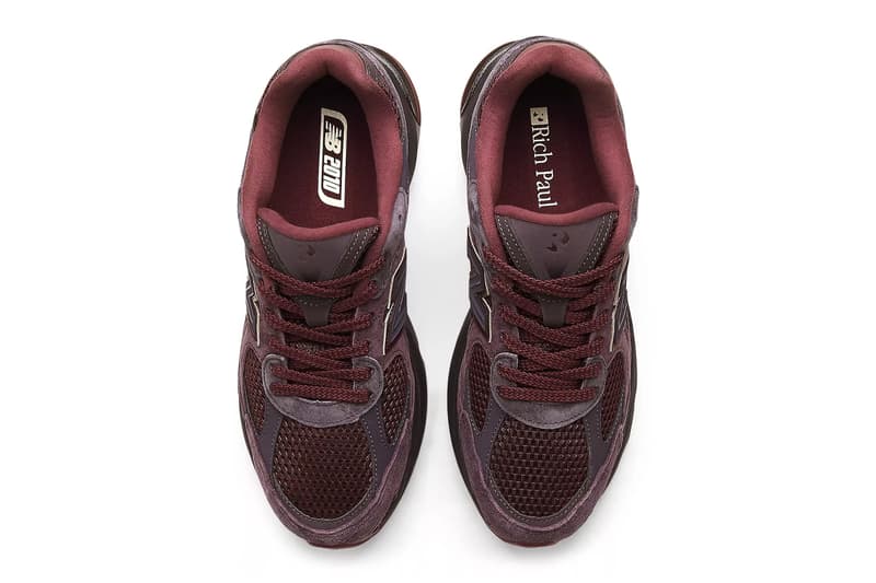 Rich Paul x New Balance 2010 "Plum Brown" Release Info U2010RP1 Plum Brown/Burgundy adele lebron james