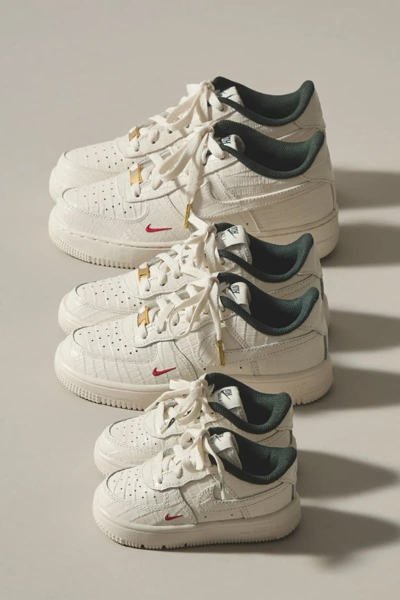 Ronnie Fieg Drops Kith x Nike Kids Holiday 2025 Collection air force 1 low air max 95 swoosh sweaters sweatpants varsity jackets denim