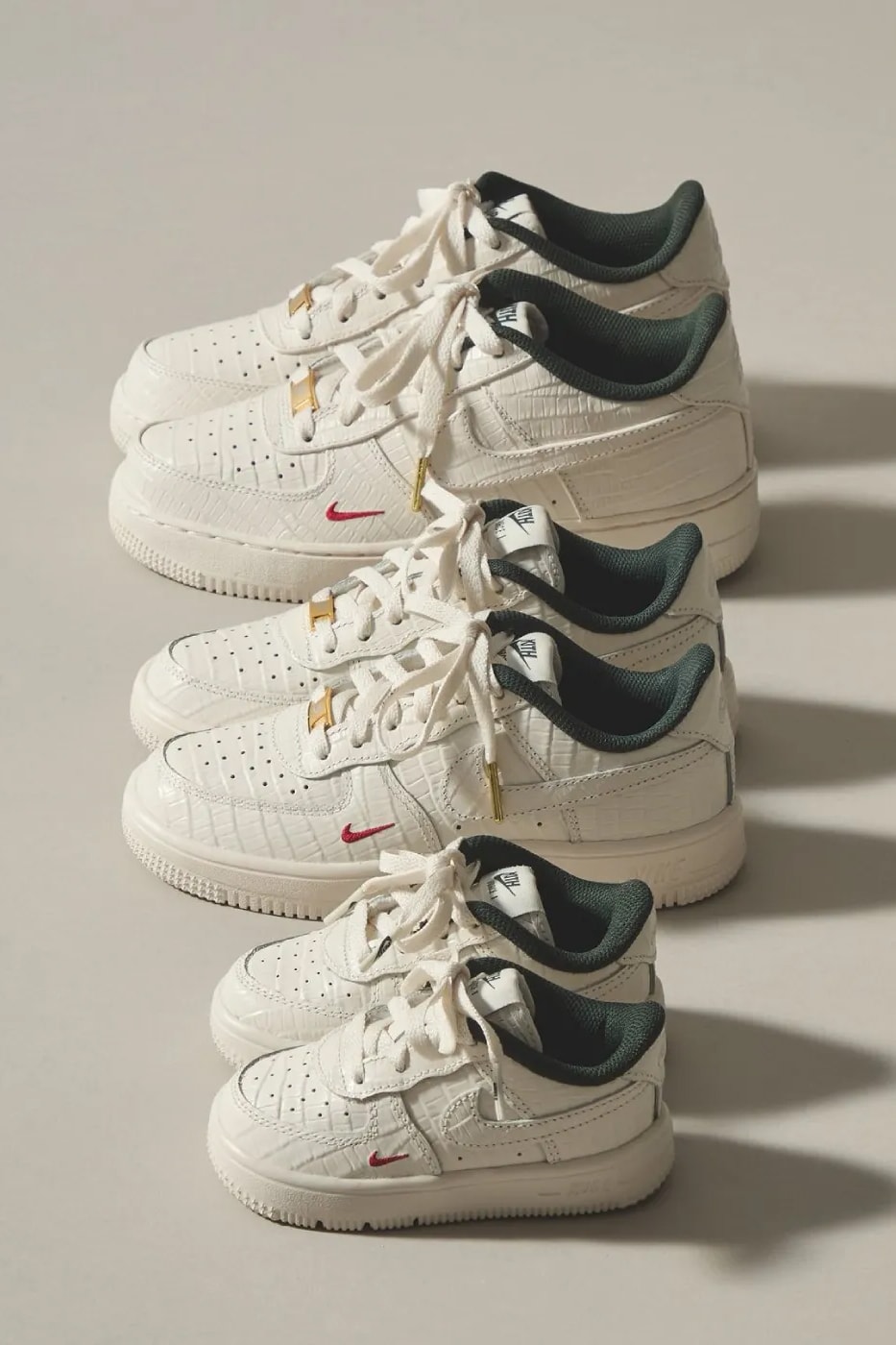 Ronnie Fieg Drops Kith x Nike Kids Holiday 2025 Collection air force 1 low air max 95 swoosh sweaters sweatpants varsity jackets denim