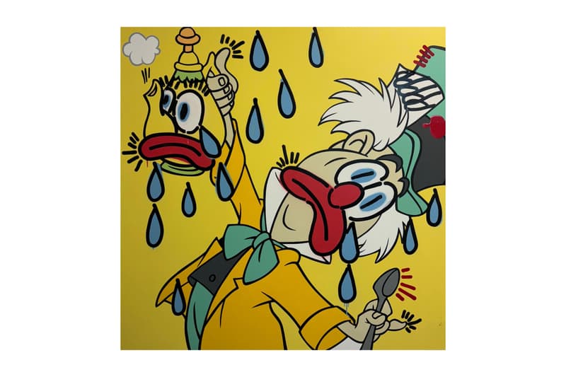 Slawn x Opake 'Heroes, Villains and Violence' Miami Exhibition Art Artworks