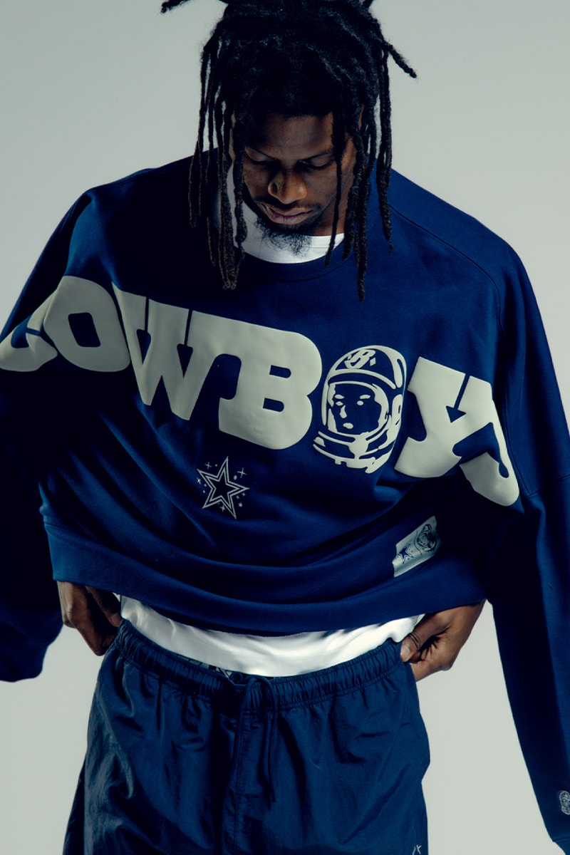 Dallas Cowboys Team up With Billionaire Boys Club for the Starfield Collection nfl football pharrell williams bbc icecream trading cards american football