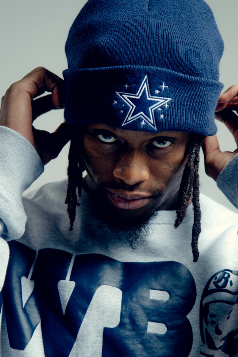 Dallas Cowboys Team up With Billionaire Boys Club for the Starfield Collection nfl football pharrell williams bbc icecream trading cards american football