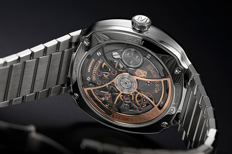 H. Moser & Cie. Streamliner Perpetual Moon Concept Meteorite Info Dubai Watch Week 2025