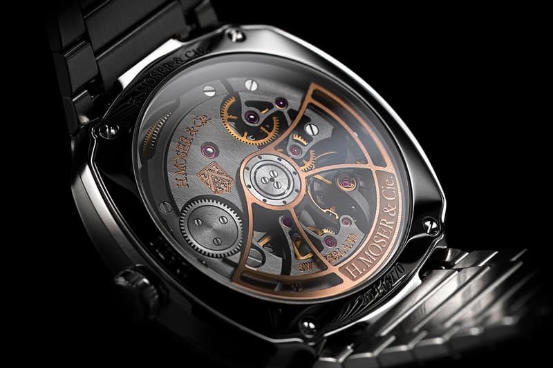 H. Moser & Cie. Streamliner Perpetual Moon Concept Meteorite Info Dubai Watch Week 2025