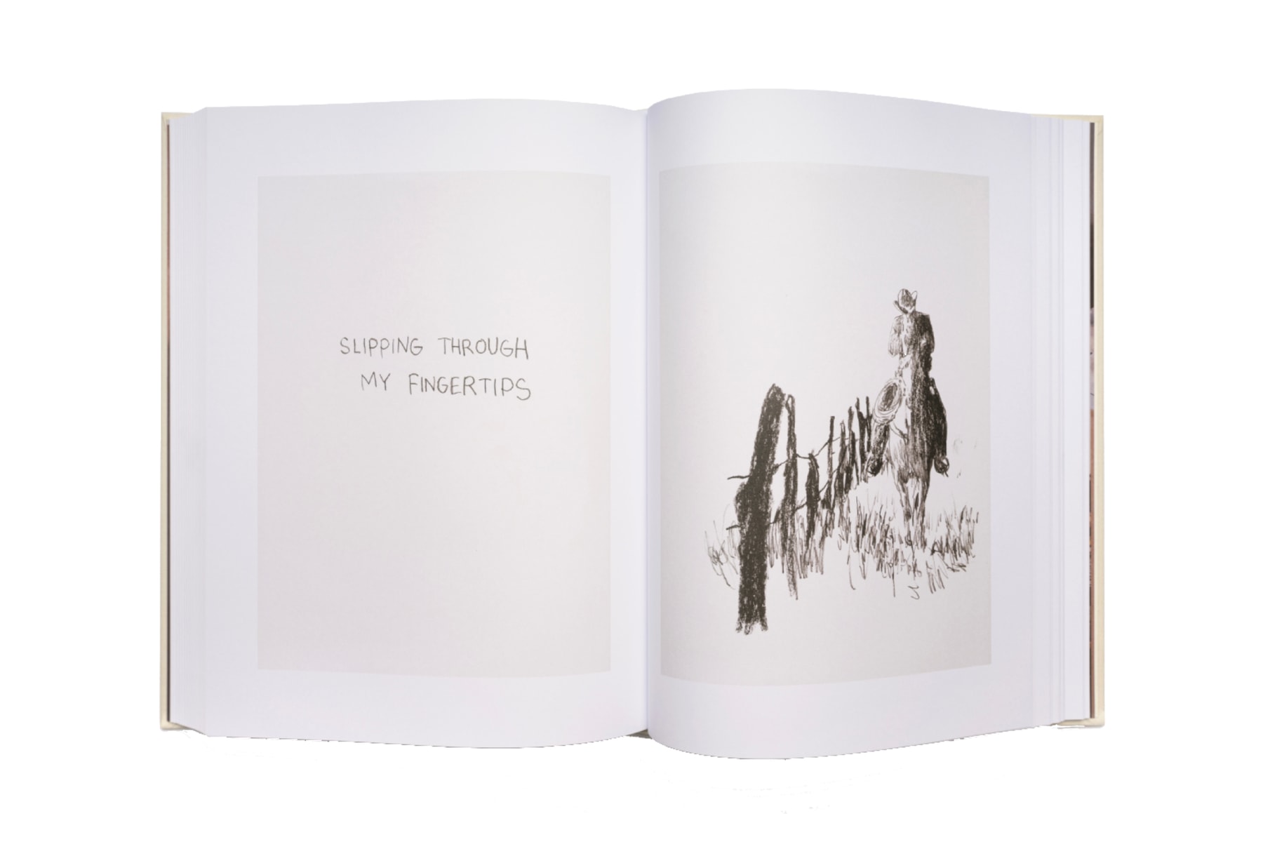 Matt McCormick 'What I Feel I Can't Say' Charcoal Monograph Art Artworks