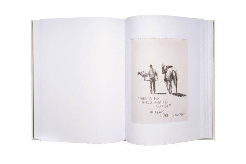 Matt McCormick 'What I Feel I Can't Say' Charcoal Monograph Art Artworks