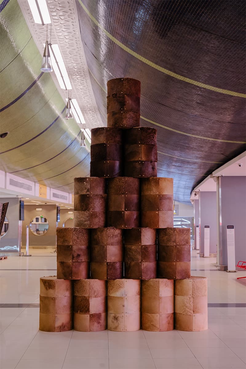 An Airport Terminal Becomes a Gallery for NOMAD Abu Dhabi