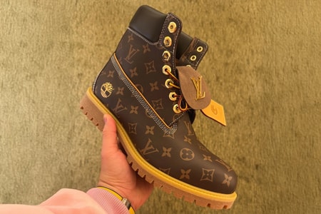 Pharrell's Limited Edition 18K Gold Louis Vuitton x Timberland Boots Have Surfaced