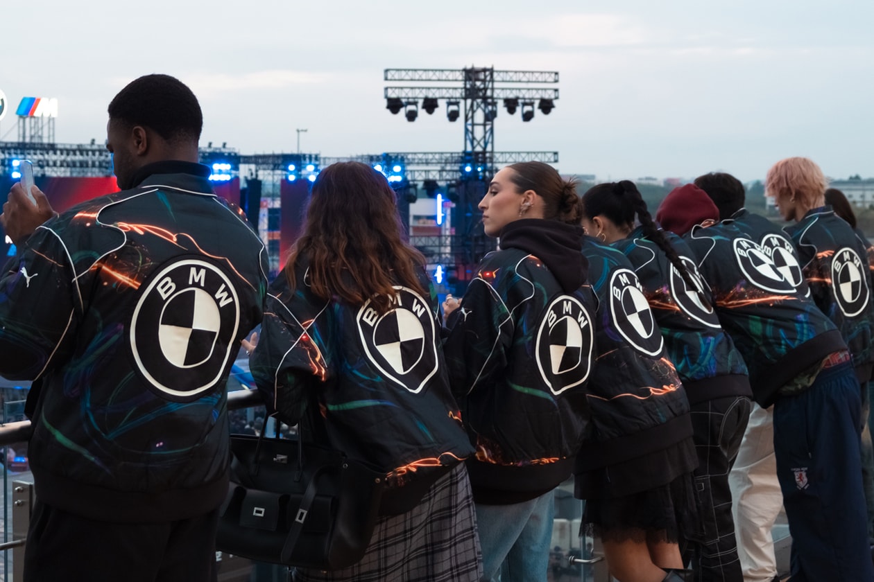 cao fei art car capsule collection puma bmw m festival chengdu racing BMW M6 GT3 release event selma kaci Ginerva Mavilla Takuma 