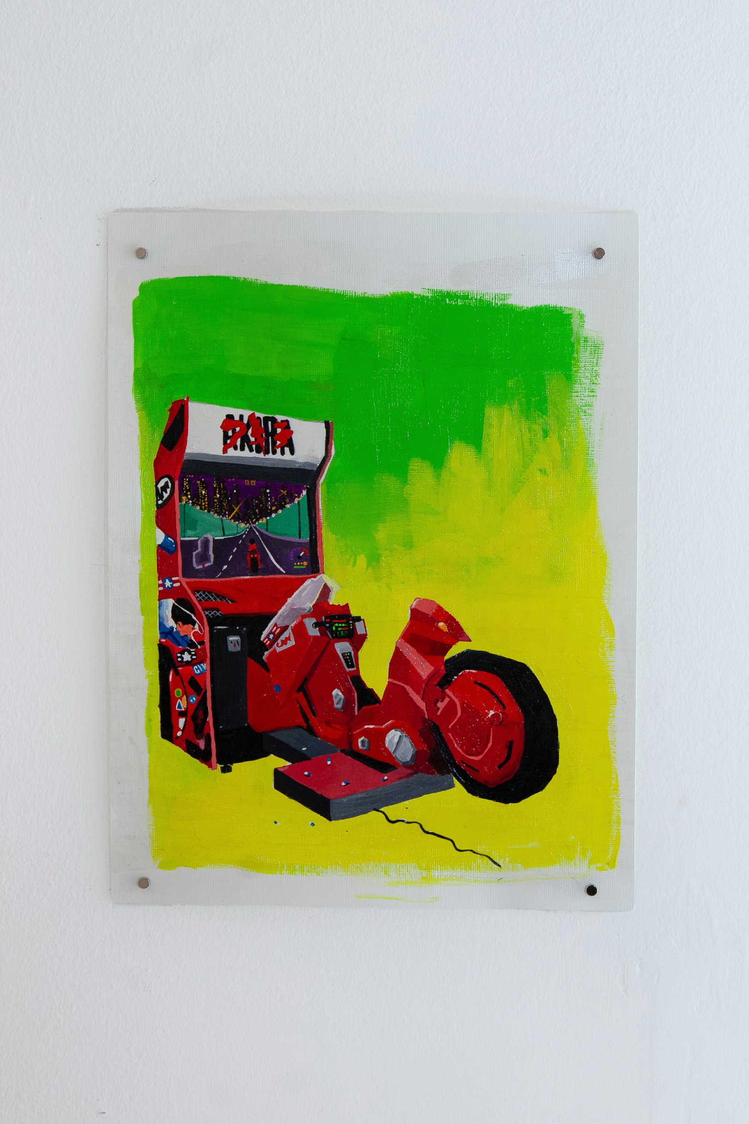 Reuben Dangoor 'This Lime Green and Pleasant Land' London Art Artworks