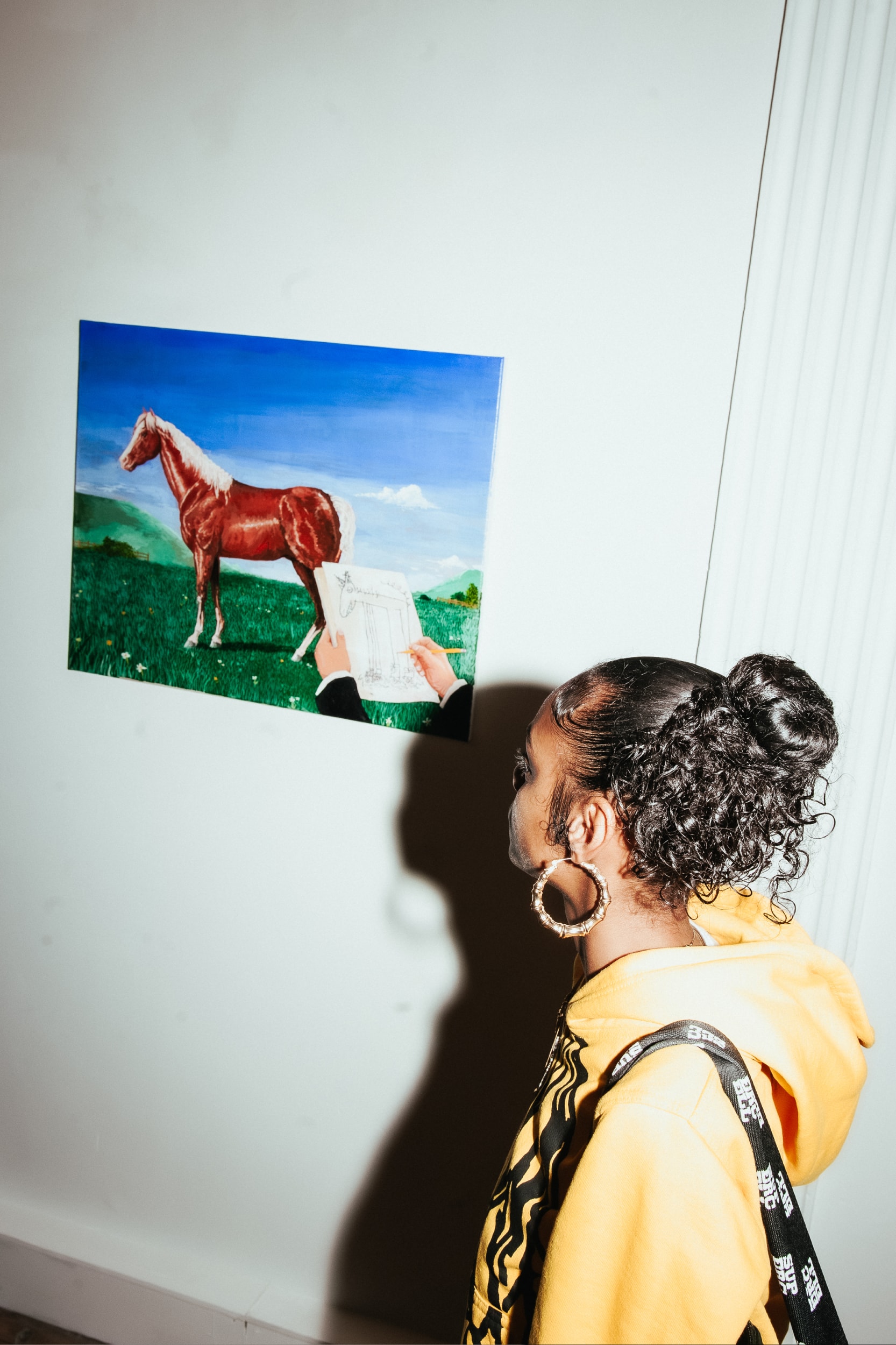 Reuben Dangoor 'This Lime Green and Pleasant Land' London Art Artworks