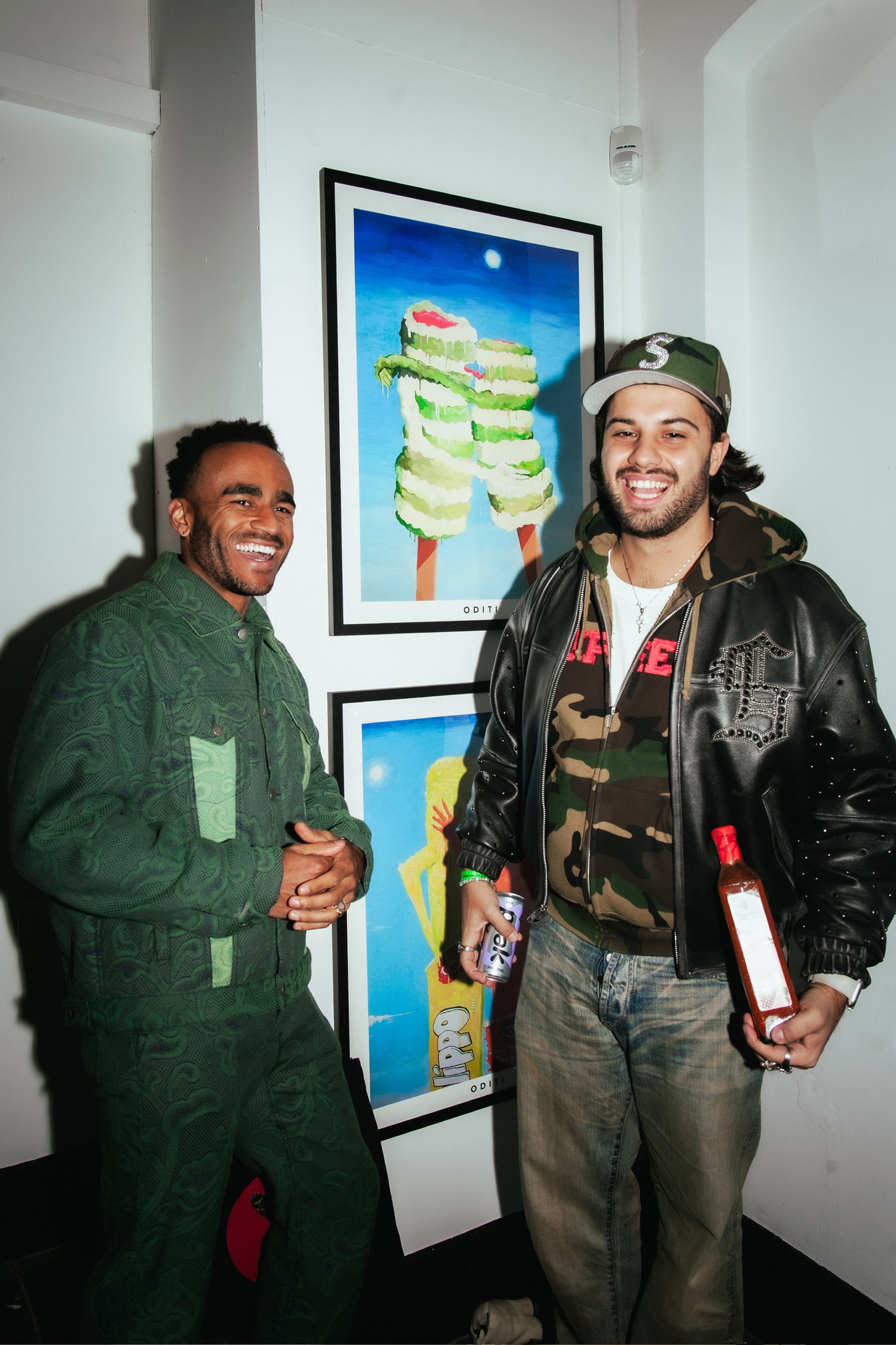 Reuben Dangoor 'This Lime Green and Pleasant Land' London Art Artworks