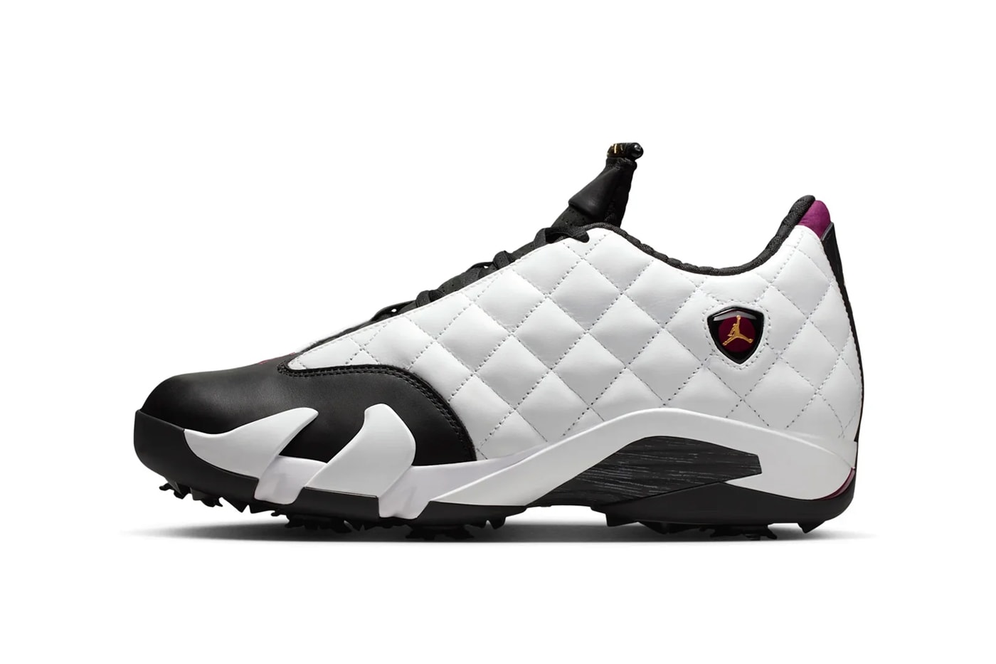 Official Look at the Air Jordan 14 Golf NRG "Bordeaux" White/Black-Bordeaux IB1828-100 golf nike jordan 