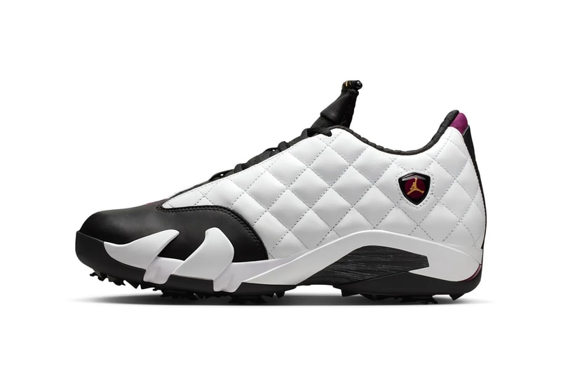 Official Look at the Air Jordan 14 Golf NRG "Bordeaux" White/Black-Bordeaux IB1828-100 golf nike jordan 