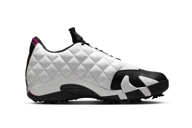 Official Look at the Air Jordan 14 Golf NRG "Bordeaux" White/Black-Bordeaux IB1828-100 golf nike jordan 