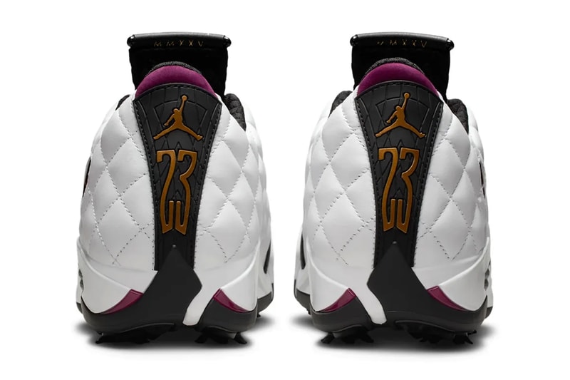 Official Look at the Air Jordan 14 Golf NRG "Bordeaux" White/Black-Bordeaux IB1828-100 golf nike jordan 