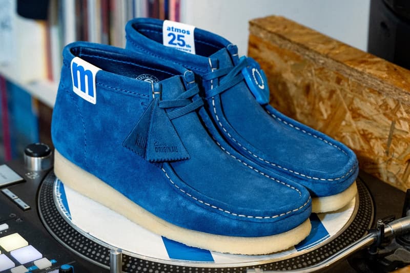 atmos x Clarks Wallabee Boot Manhattan Records Release Info