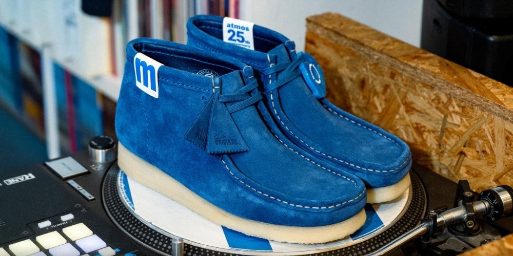 atmos, Clarks and Manhattan Records Imbuee Vinyl Culture into the Wallabee Boot