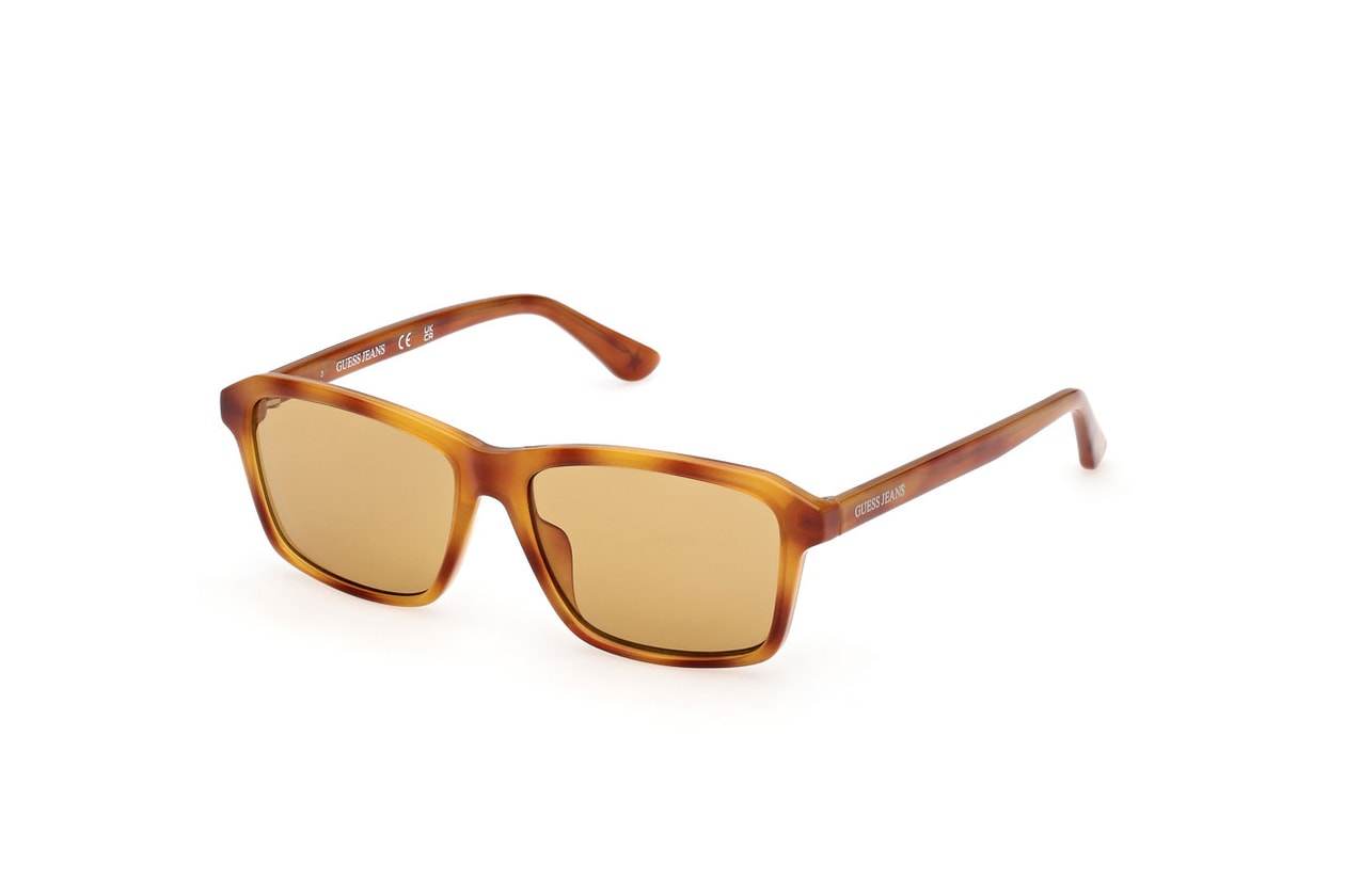 guess jeans eyewear collection fall/winter 2025 2026 autumn glasses sunglasses opticals shades sunnies trendy minimalist minimalism contemporary modern on-trend iconic