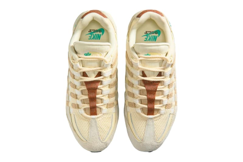 Nike Air Max 95 Golf Waste Management Phoenix Open Coconut Milk Sail Summit White Stadium Green IB6895-100 release Info