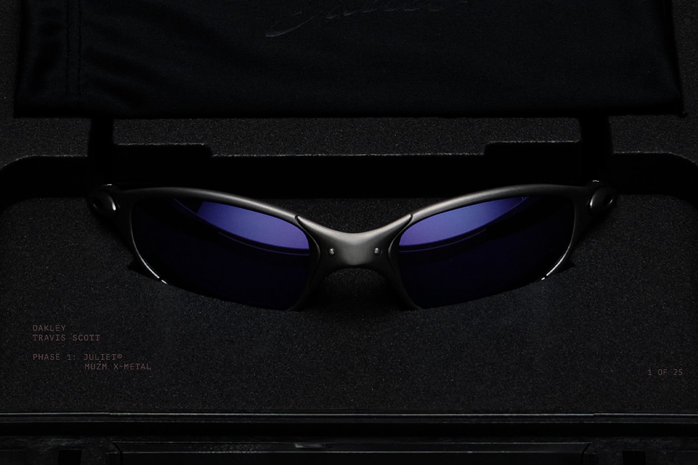 Travis Scott and Cactus Jack Revive the Oakley X-Metal Juliet collaboration release info sunglasses Chief Visionary of Oakley