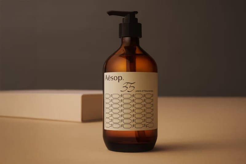 Aesop Celebrates 35 Years of “Resurrection” Hand Care with Limited Anniversary Bottle