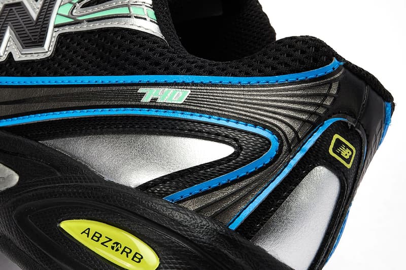 DTLR Drops Exclusive New Balance 740 "Night Moves" Black/Multi-Color U740DL2