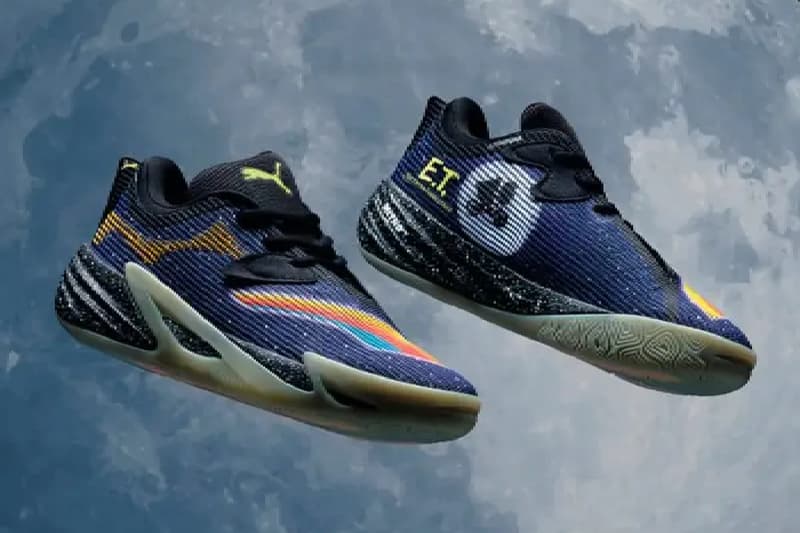 ';E.T.' and Puma 2025 FW Collaboration Release Info All-Pro Nitro 2 sci-fi film nostalgic collection apparel sneakers basketball