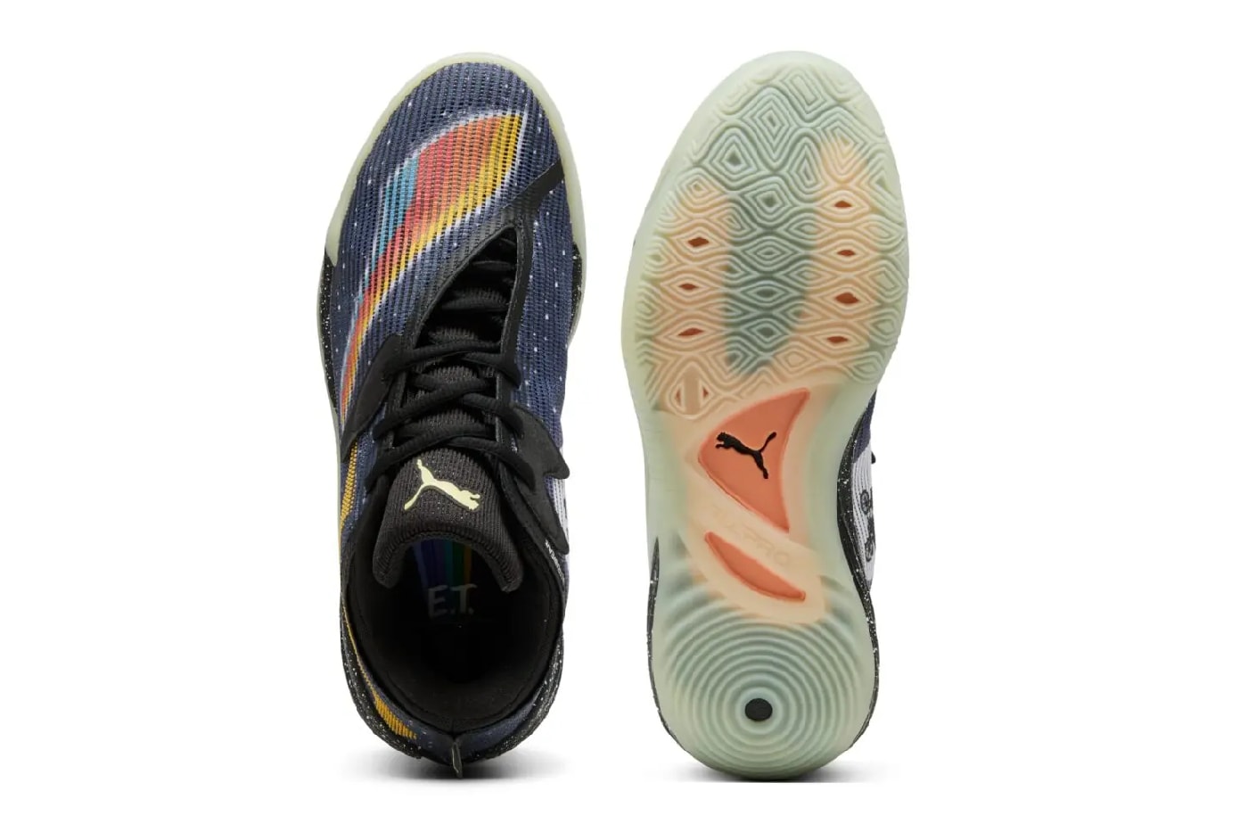 ';E.T.' and Puma 2025 FW Collaboration Release Info All-Pro Nitro 2 sci-fi film nostalgic collection apparel sneakers basketball