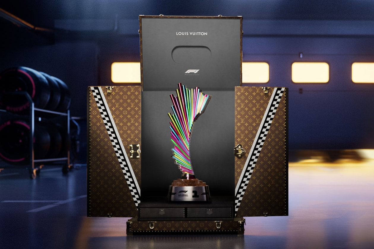 Louis Vuitton 勝利之路不停步 拉斯維加斯 grand prix formula 1 f1 trophy trunk case Max Verstappen
