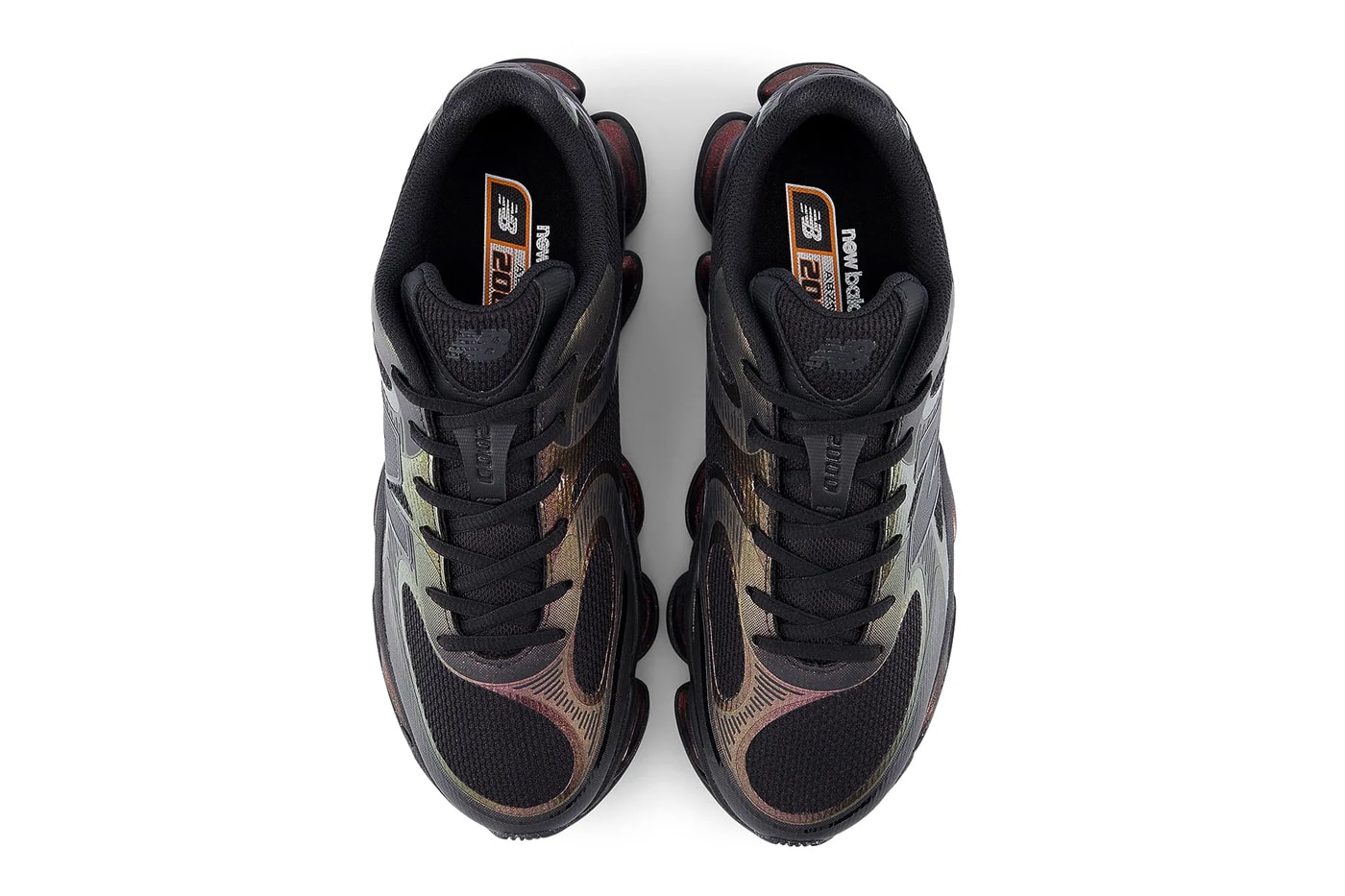 Official Look at New Balance ABZORB 2000 "Iridescent" black U2000PPB holiday 2025 release info