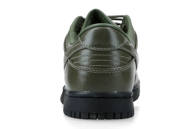 Nike Dunk Low Retro Premium QS Triple Black IQ3342-001 Army Olive IQ3342-300