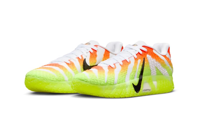 Nike Ja 3 Christmas White Bright Crimson Volt Black IH0798-100 Release Info