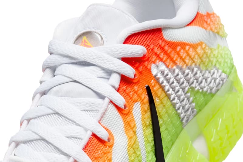 Nike Ja 3 Christmas White Bright Crimson Volt Black IH0798-100 Release Info