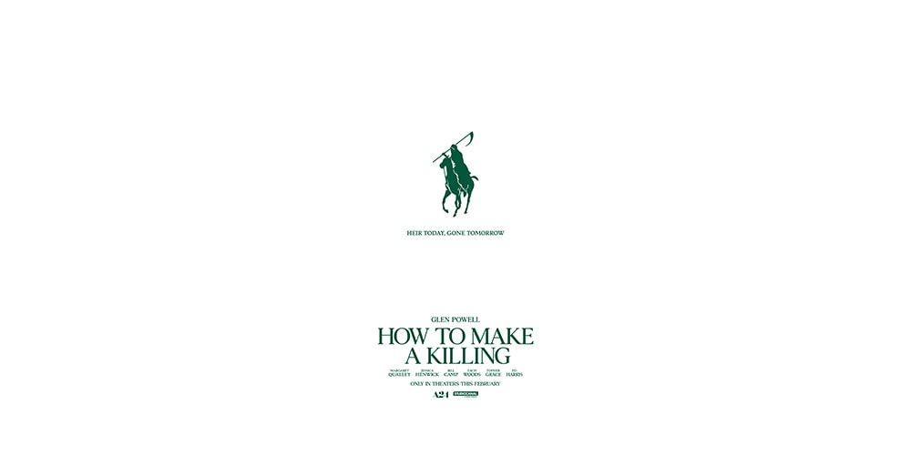 A24 glen powell margaret qualley How To Make A Killing Trailer Stream