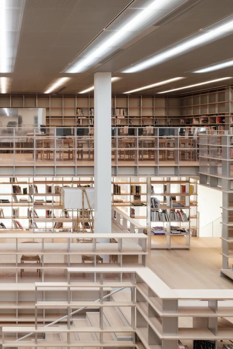 Chanel Espace Gabrielle Chanel Library Shanghai Art Artworks