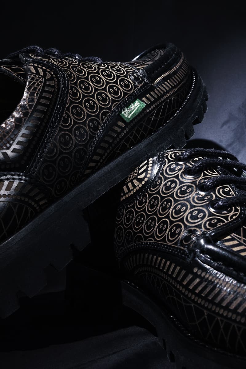 Dime x Paraboot Collaboration Release Info smiley face shoe thiers