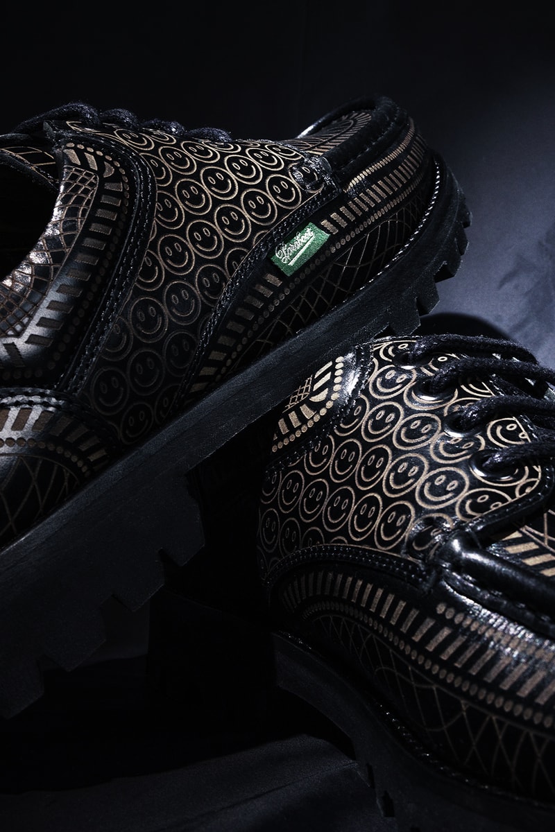 Dime x Paraboot Collaboration Release Info smiley face shoe thiers