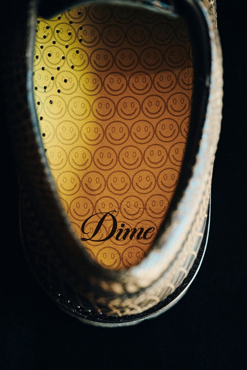 Dime x Paraboot Collaboration Release Info smiley face shoe thiers