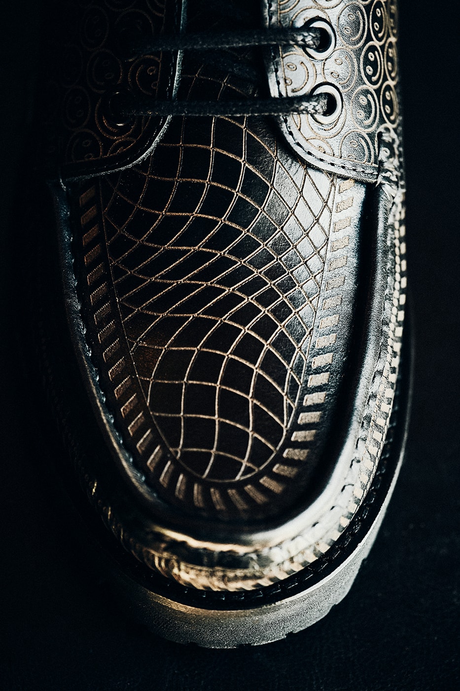 Dime x Paraboot Collaboration Release Info smiley face shoe thiers