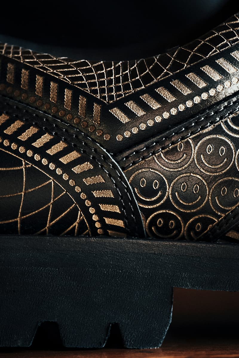 Dime x Paraboot Collaboration Release Info smiley face shoe thiers