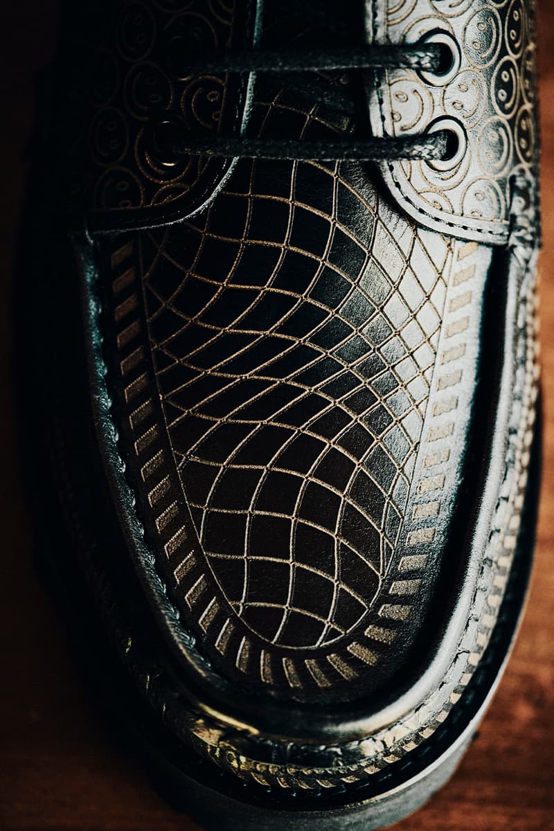 Dime x Paraboot Collaboration Release Info smiley face shoe thiers