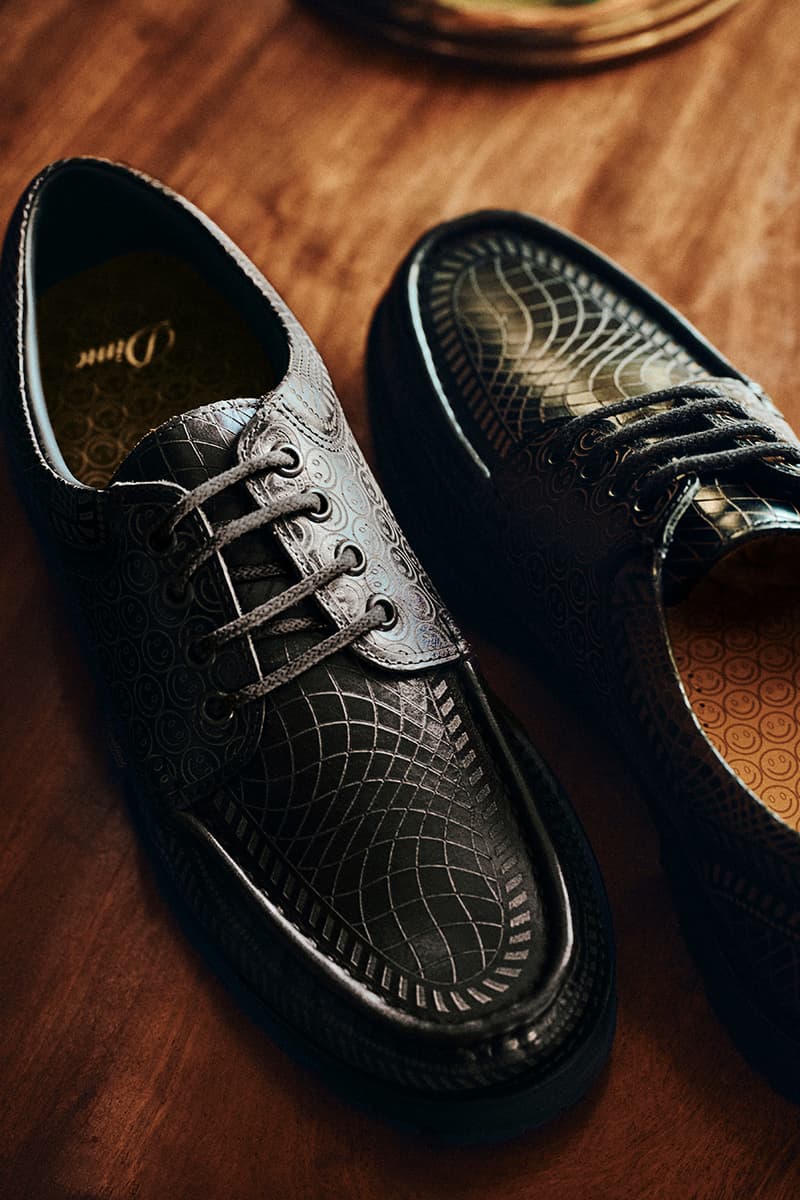 Dime x Paraboot Collaboration Release Info smiley face shoe thiers
