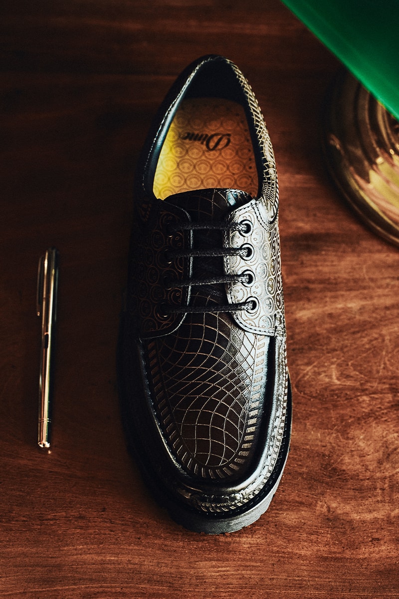 Dime x Paraboot Collaboration Release Info smiley face shoe thiers