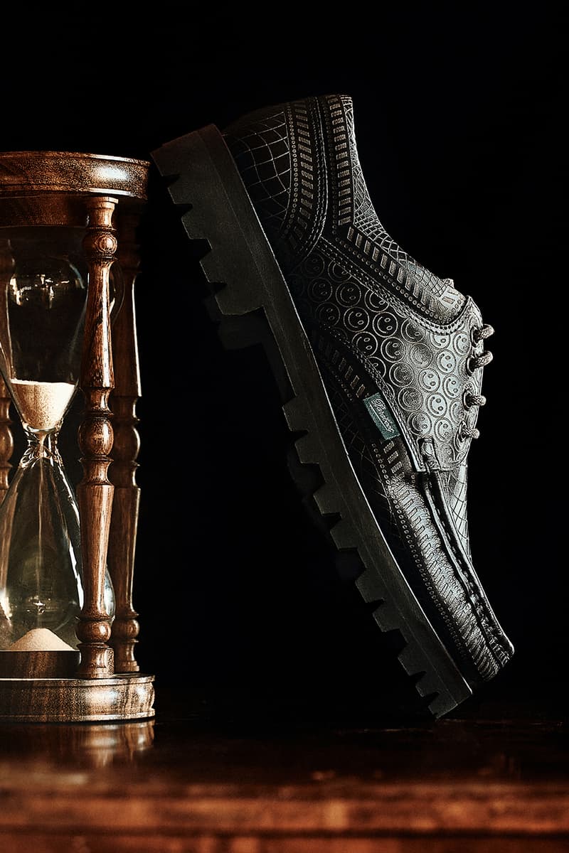 Dime x Paraboot Collaboration Release Info smiley face shoe thiers