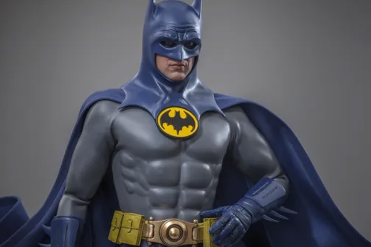 Hot Toys Immortalizes Michael Keaton's Batman With Blue and Grey Suit