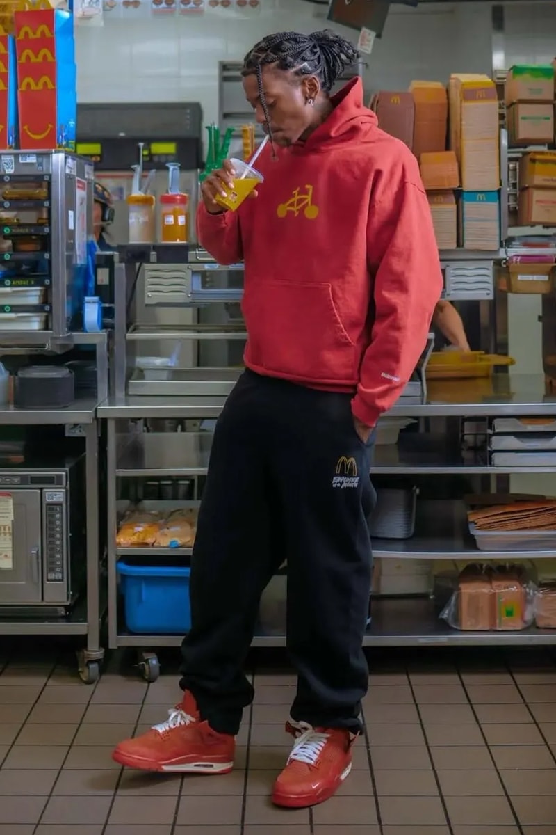 Nigel Sylvester x McDonald's "Employee of the Month" Collection collaboration release info december holiday 2025